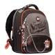 Рюкзак школьный каркасный ортопедический для первоклассника Yes S-30 Juno Ultra Premium Scratch dog, для мальчиков, черный (553162) - изображение 1
