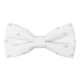 Бабочка Bow Tie House белая с бусинками 10035 - изображение 1