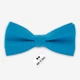 Метелик Bow Tie House блакитний лляний 07730 - зображення 1