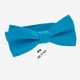 Метелик Bow Tie House блакитний лляний 07730 - зображення 2