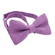 Метелик Bow Tie House лляний фіолетовий текстурний 09448 - зображення 2