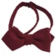 Бордовая Bow Tie House однотонная галстук-бабочка формы diamond-габардин 07397 - изображение 1