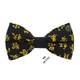 Метелик Bow Tie House чорний з китайськими символами - Американський бавовна - Преміум класу 08869 - зображення 1