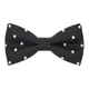 Метелик Bow Tie House чорний з намистинками 10023 - зображення 1