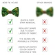 Метелик Bow Tie House яскраво-зелений День Святого Патрика 09098 - зображення 3