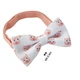 Бабочка Bow Tie House розовая с китайской свинкой 2019 - новогодняя 10133 - изображение 2