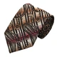 Подарункова JASON&VOGUE краватка коричнева з абстракціями 01385 - зображення 3
