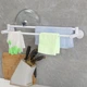 Полотенцедержатель двойной MVM BP-31 клеящийся Белый (BP-31 WHITE) - изображение 7
