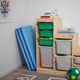 Складной гимнастический коврик PLUFSIG IKEA 905.522.66 голубой - изображение 2
