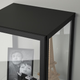 Шкаф-витрина BLALIDEN IKEA 005.205.19 черный - изображение 3