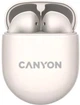 Słuchawki bezprzewodowe Canyon TWS-6 beżowe (CNS-TWS6BE) - obraz 1