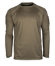 Сорочка Mil-Tec швидкосохнуча 2XL Tactical Quick-dry Langarmshirt Olive (11082001-906-2XL) - изображение 1