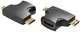 Переходник Vention HDMI M - Mini HDMI F + Micro HDMI F (AGFB0) - изображение 2