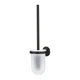 Ершик для унитаза настенный GROHE QuickFix Start 411852430 округлый стеклянный черный CV032154 - изображение 3