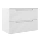 Тумба із умивальником DEVIT Acqua 79.5x55x44.9см підвісна біла 088169W - зображення 1