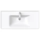 Умывальник подвесной DURAVIT D-Neo 1005x480x170мм прямоугольный белый 2367100000 - изображение 4