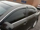 Дефлектори вікон (вітровики) HIC Volkswagen Passat B6 2005-2011 4дв Sedan Хром молдинг, (VW15-M) - зображення 3