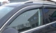 Дефлекторы окон (ветровики) HIC Subaru Legacy 2009- 4дв хром молдинг SUB11-M - изображение 1