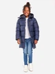 Детское демисезонное пальто для мальчика Minoti 15coat 14 39585JNR 92-98 см Синее (5063025180718) - изображение 1