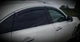 Дефлекторы окон ветровики Infiniti QX70 09- с хром молдингом HIC Инфинити КХ70 АМ00017981 - изображение 2