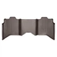 Коврики в салон WeatherTech Dodge Ram 1500 2008- с бортиком Какао Crew Cab, задние 472163 - изображение 1