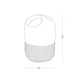 Підставка для зубних щіток і пасти MBM MY HOME Boston Чорна (BA-03 BLACK) - зображення 4