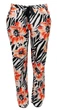Піжама жіноча Cyberjammies Nicole 9771-9772 12/M Чорний з квітковим принтом (5051877458987) - зображення 4
