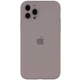 Чохол Silicone Case Full Camera Protective (AA) Apple iPhone 13 Pro Max (6.7") Сірий / Lavender Без бренду - зображення 1
