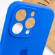 Чехол Silicone Case Full Camera Protective (AA) для Apple iPhone 14 Pro Max (6.7") Синий / Capri Blue Без бренда - изображение 8
