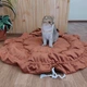 Качественная уютная лежанка трансформер для котов всех пород, собак большой лежак 60*20*90см - изображение 7