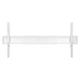 Крепление для телевизора SECTOR FP0804F White фиксированный 43"-90" (max VESA - 800х400) - изображение 2