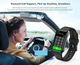 Фітнес Браслет Smart Watch C6 Plus Bluetooth Виклики/Пульсометр/Тонометр/Термометр Чорний - зображення 3