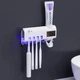 Настінний диспенсер для зубної пасти і стерилізатор для щіток Toothbrush sterilizer WJ3 - зображення 1