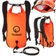 Буй для плавания TSUNAMI Pro надувной 3 в 1 Orange (P-5907739314048) - изображение 6