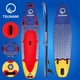 Надувная SUP доска TSUNAMI 350 см с веслом Wave T04 - изображение 9