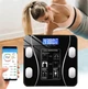 Підлогова електронна фітнес ваги Bluetooth Scale A-8003 з додатком на телефон до 180 кг чорні - зображення 1