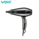 Мощный профессиональный фен для волос vgr v-423 1800-2200w - изображение 1