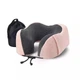 Подушка memory foam для подорожей The Chestnut, рожева, 30*28*10 см - зображення 1