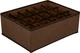 Коробка-органайзер Stenson для білизни 32 х 24 х 12 см Коричневий (TD00562 brown) - зображення 1
