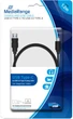Кабель MediaRange USB Type A – USB Type C 1.2 м (4260459612919) - зображення 1