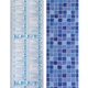 Самоклеюча плівка Sticker Wall синя мозаїка 0,45х10м SW-00000825 - зображення 3