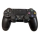 Игровой джойстик для PS 4 черный беспроводной вибрационный - изображение 1