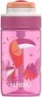 Butelka na wodę Kambukka Lagoon Kids Toekan Love 400 ml Pink (11-04046) - obraz 2