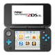Консоль Nintendo 2DS XL New Модифицированная 32GB Black Blue + 10 Встроенных Игр Б/У - изображение 1