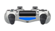 Геймпад Бездротовий Sony PlayStation 4 DualShock 4 Version 2 Silver Б/У - зображення 4