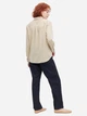 Рубашка женская Uniqlo 985026788 XS Бежевая (1159784769) - изображение 4
