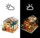 3D Румбокс "Теплица" Миниатюрный Кукольный Домик DIY DollHouse от RoboTime (DG104) - изображение 8