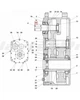 Сальник 40x80x10 мм большого редуктора Putzmeister М740/1/2/3/Р13 Dichtomatik Original - изображение 3