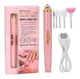 Портативный фрезер для домашнего маникюра и педикюра Flawless Salon Nails Розовый - изображение 1