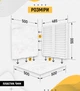 Пластиковый угловой 3d фотофон, PolyPlast 50x50x50см - №61026 - изображение 3